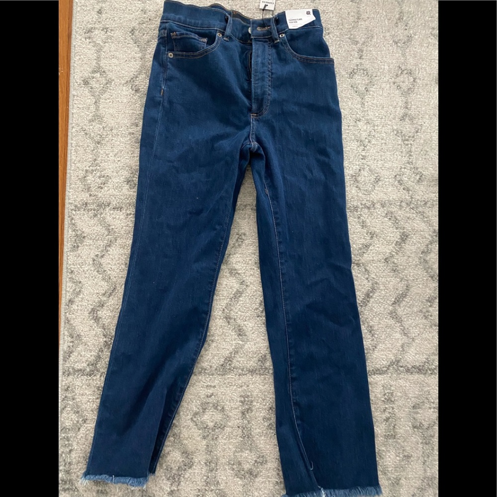 Express size 4 cropped jeans